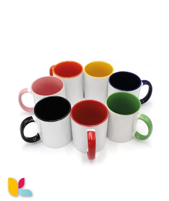 Mug bicolore à personnaliser